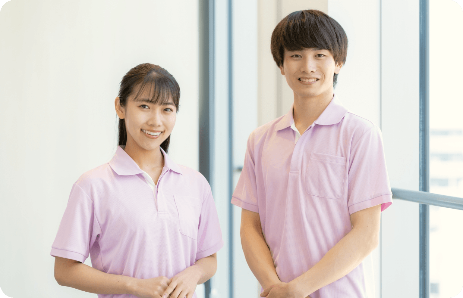 スタッフと利用者様の様子